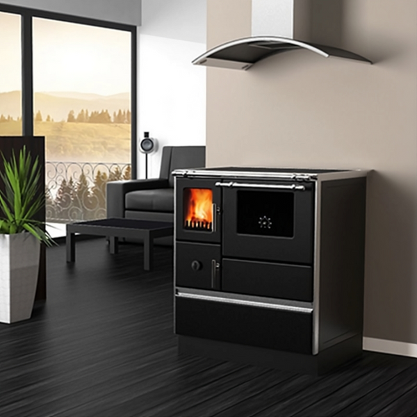 Cuisinière à bois Alfa 70 Dominant Eco 7 kw