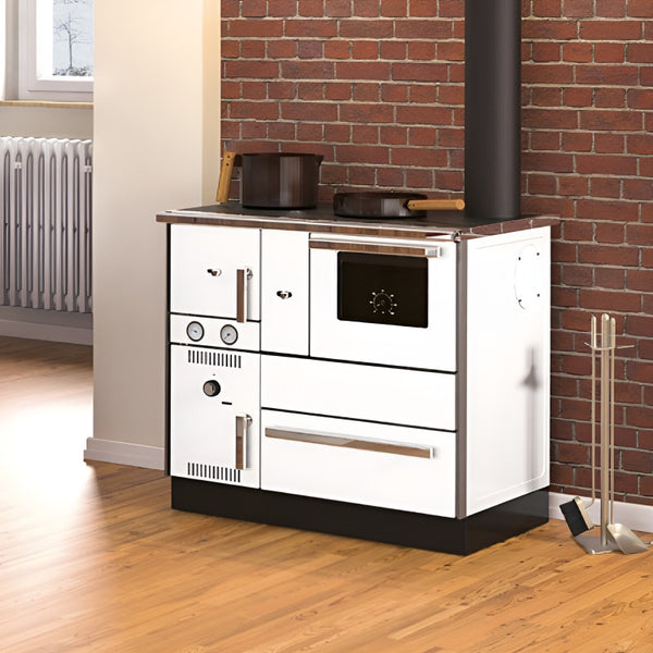 Cuisinière à bois bouilleur Alfa Term 27 27 kw