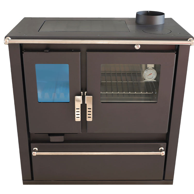 Cuisinière à bois Mervio Plus Ceramic 7,7 kw