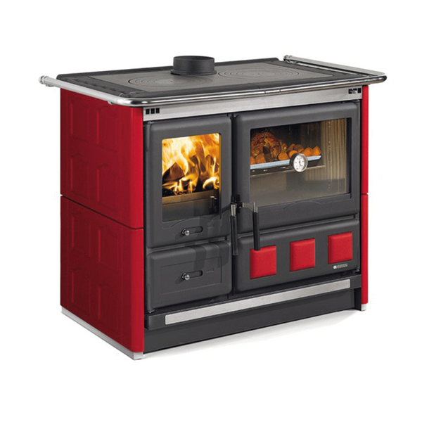 Rosa XXL Maiolica 11 kW - Cuisinière à bois La NORDICA EXTRAFLAME