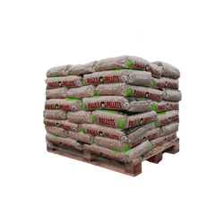 Demi palette de Granulés de bois PAULS Pellets 35 sacs - 525kg