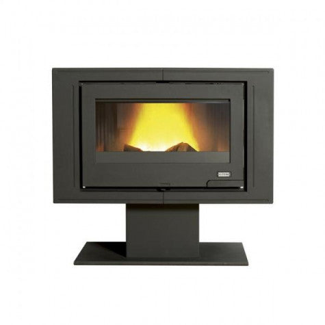 Poêle à bois fonte GODIN MOURIEZ 14Kw anthracite - 373147