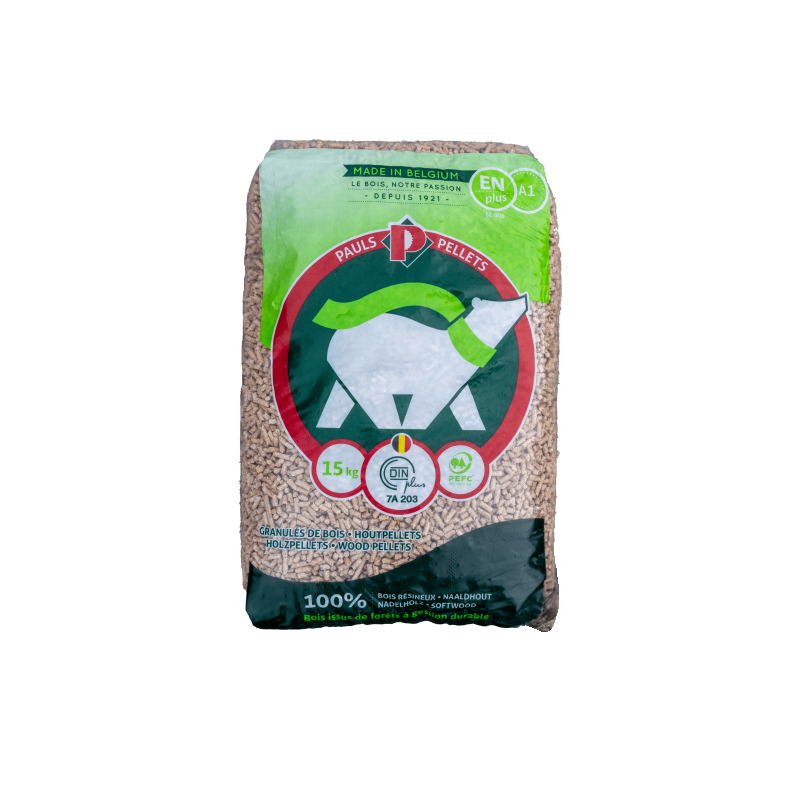 Granulés de bois PAULS Pellets 70 sacs -1050kg