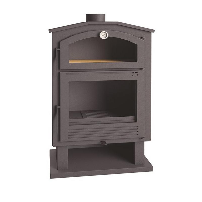 Poêle à bois avec four - FIREMATIC Jersey 9.5 kW