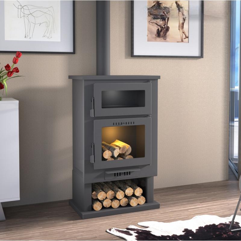 Poêle à bois avec four - FIREMATIC Nevada 11.2 kW