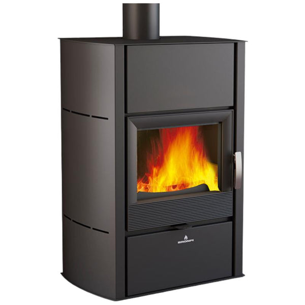 Poêle à bois bouilleur raccordable - BRONPI HydroNova Plus 15 kW