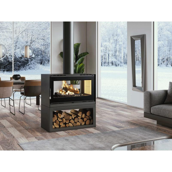 Poêle à bois double face - FIREMATIC Ottawa - S 12.6 kW