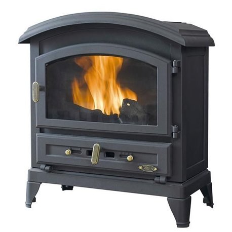 Poêle à Bois 9 kW Peint Anthracite CANADIEN - GODIN - 310103