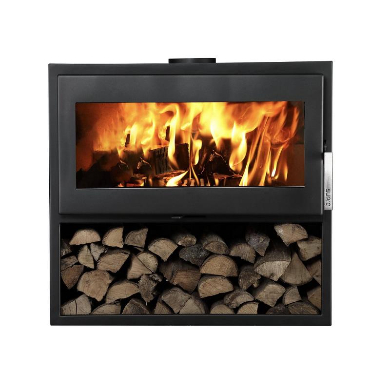 Poêle à bois étanche SUPRA Larry sur bûcher 8,5 kW