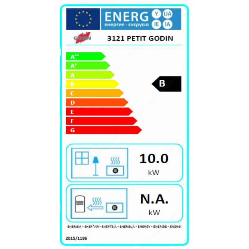 Poêle à Bois Le Petit Godin 7 kw