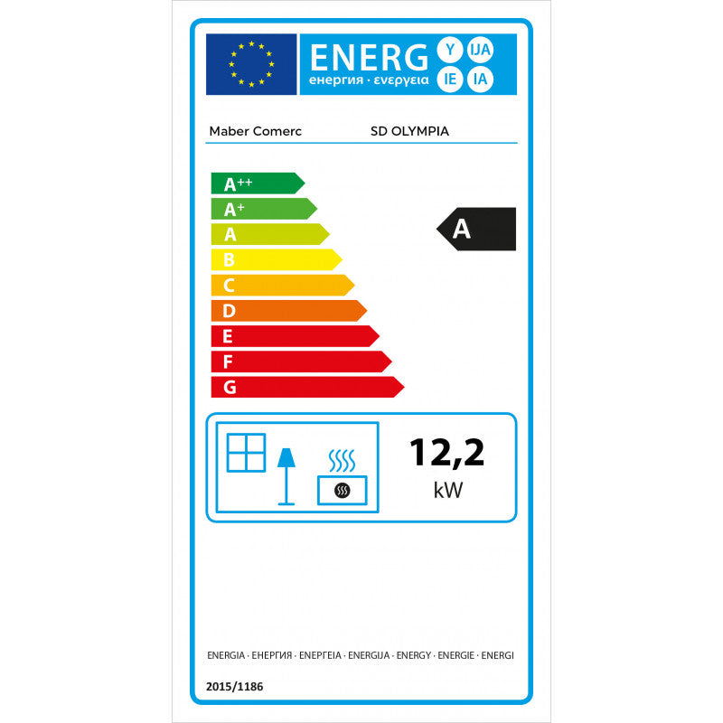 Poêle à Bois Olympia Plus 13 kW