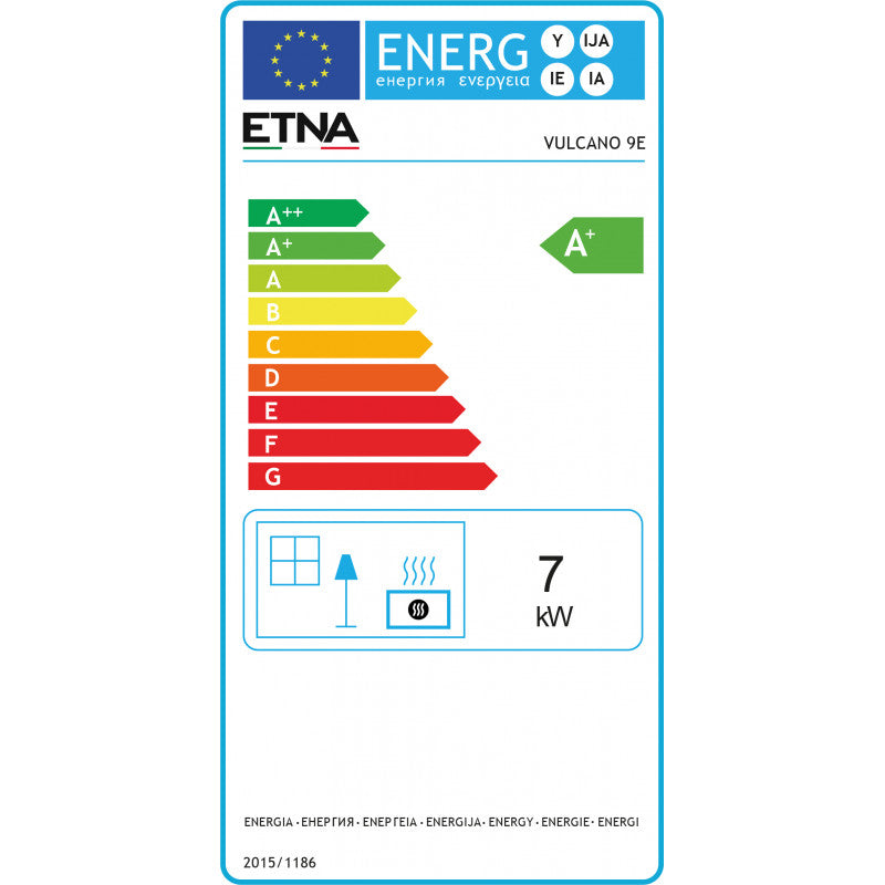 Poêle à granulés étanche Vulcano 9 kw