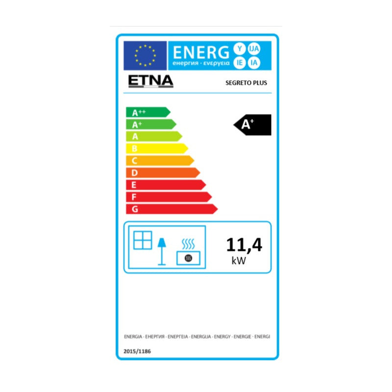 Poêle à granulés Segreto plus étanche 12 kw