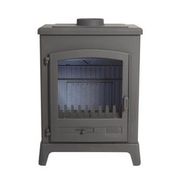 Poêle à bois 12 kW Peint Anthracite FONTEMONT - GODIN - 389144